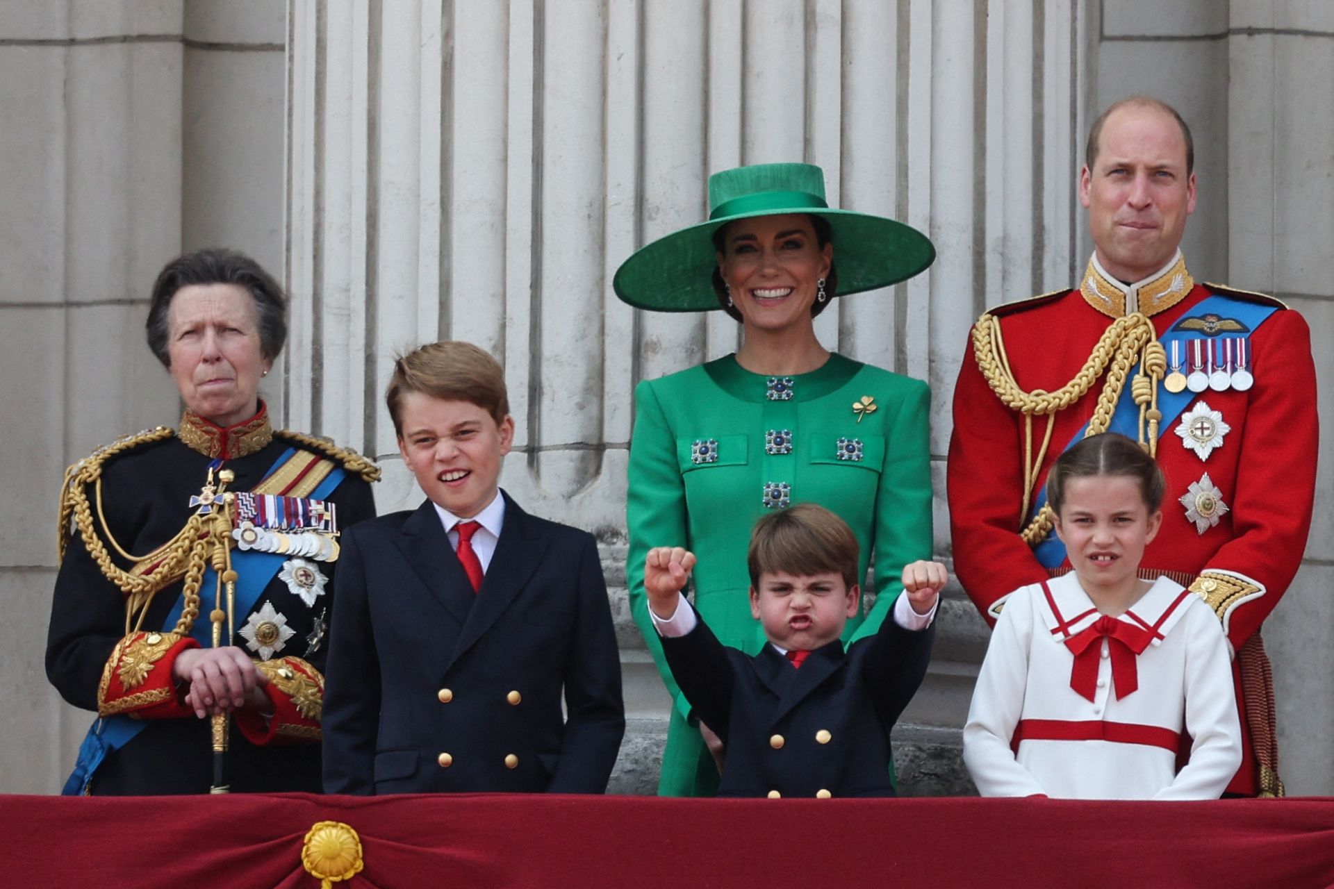 Prince Louis Trooping the Color