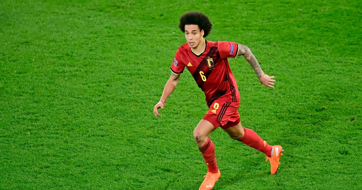 What About Axel Witsel More Than A Week Before The European Championship Was Chosen He Can Start Running In The Field Red Devils