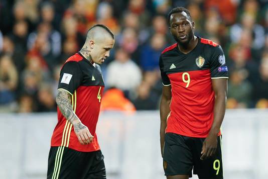 Radja Nainggolan and Romelu Lukaku.