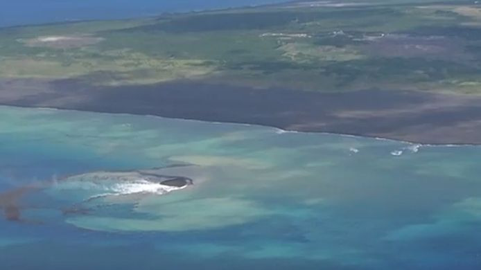 Due to the eruption of an underwater volcano, Japan has a new (temporary) island.