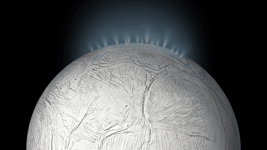 Cyanide found in the vicinity of Saturn’s moon Enceladus is a potential building block for life