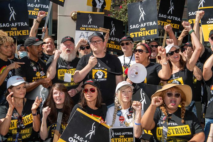 For months, SAG-AFTRA members have taken to the streets.