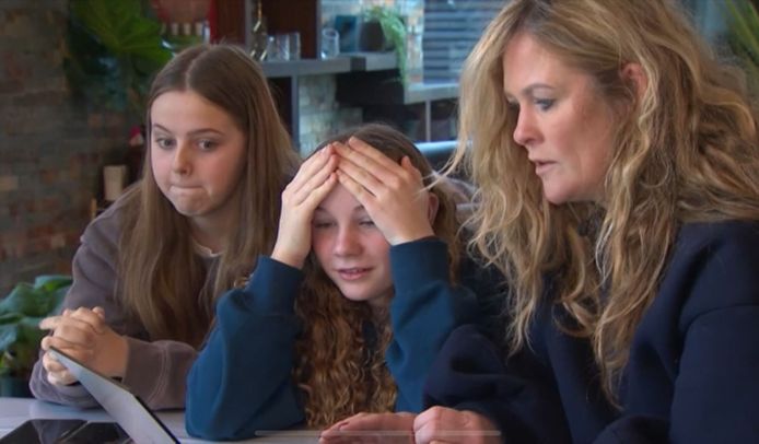 Lisa van Aken, Vienna Peters and Mariska Blommaert.