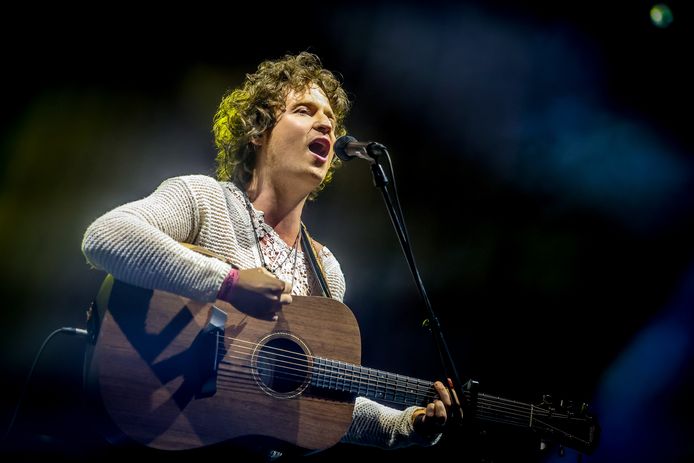 Jente Pironet played at Rock Werchter last year.  Shortly before he was told he had brain cancer.