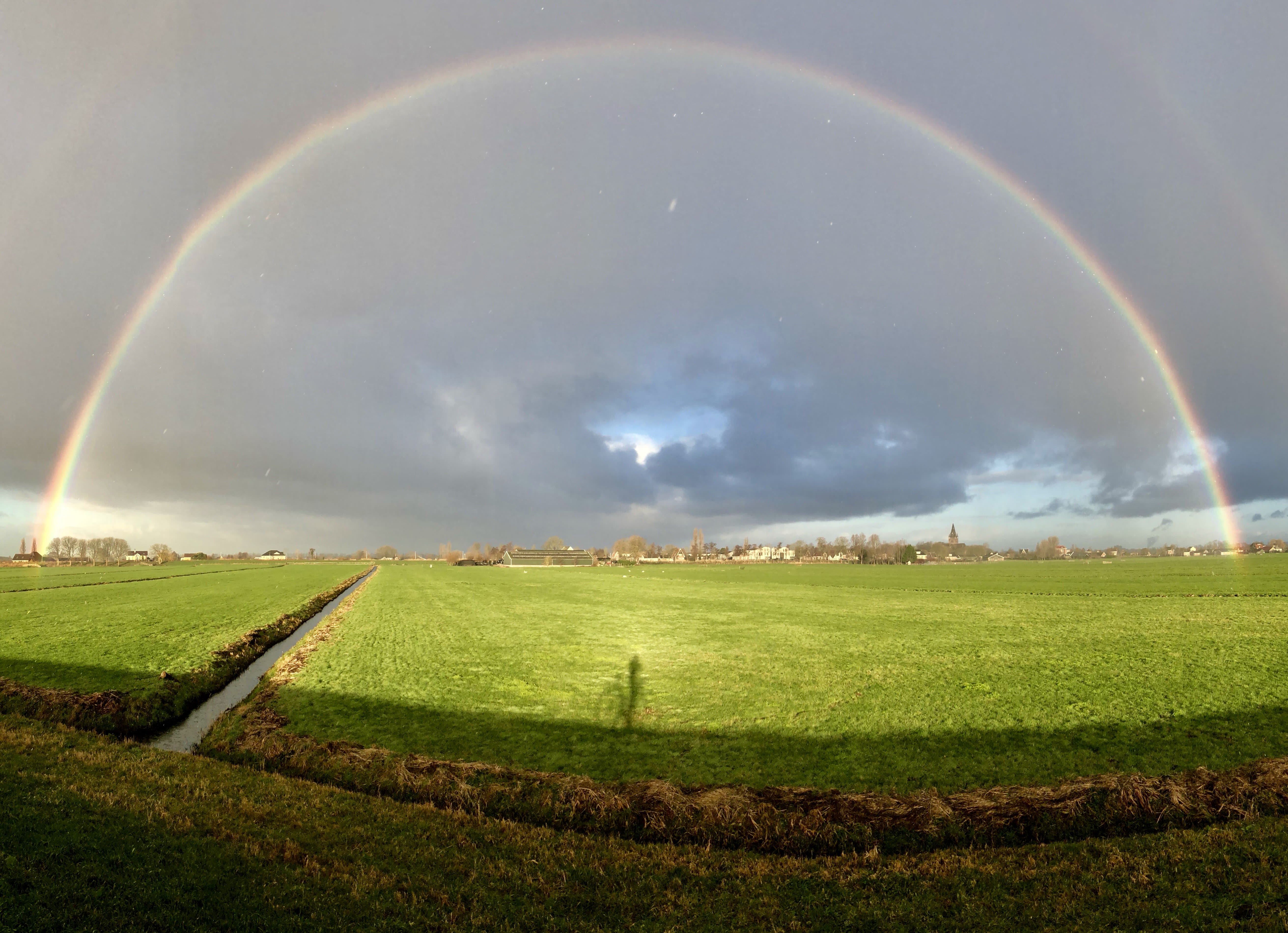 You may see a rainbow.  Photo: Joel Benamara.