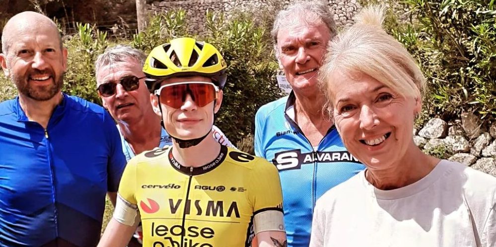 Jonas Vengegaard with tattoo (?) training in Mallorca: “He looked very fit”