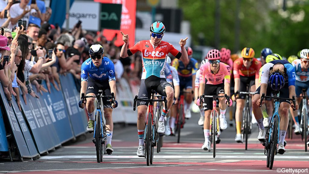 Maxim van Gils caps his excellent spring with his first World Tour win in Frankfurt