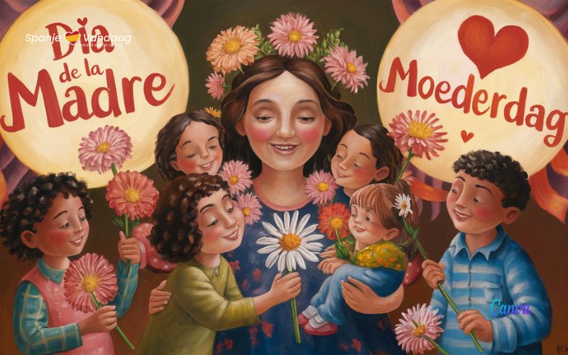 Mother’s Day or Día de la Madre is on May 5 in Spain