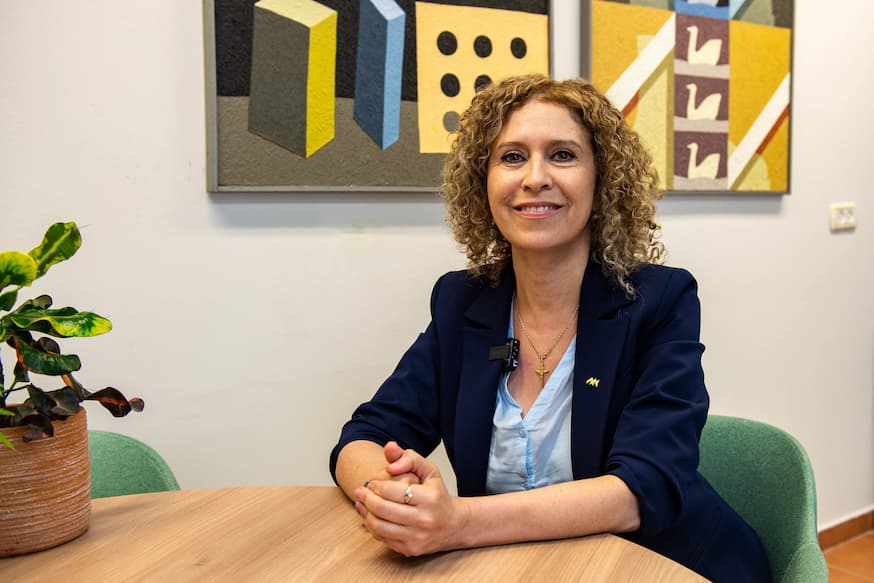 The first Arab Christian woman president of an Israeli university