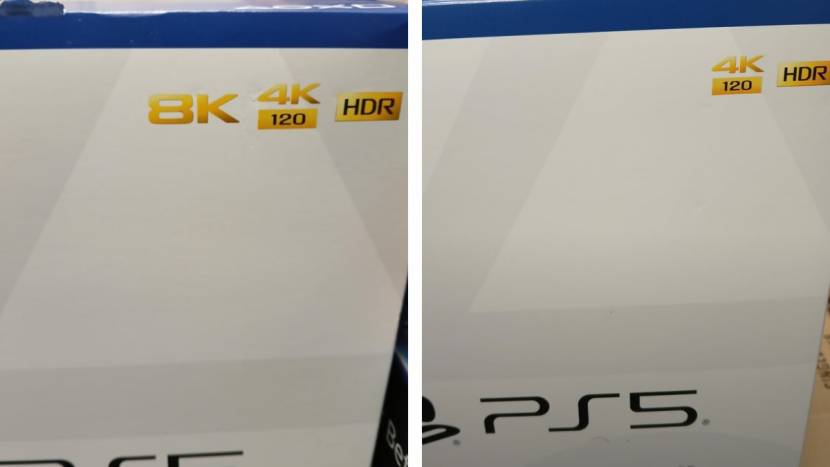 Sony vermeldt "8K" niet meer op doos van PS5 en nu vraagt het internet zich af waarom