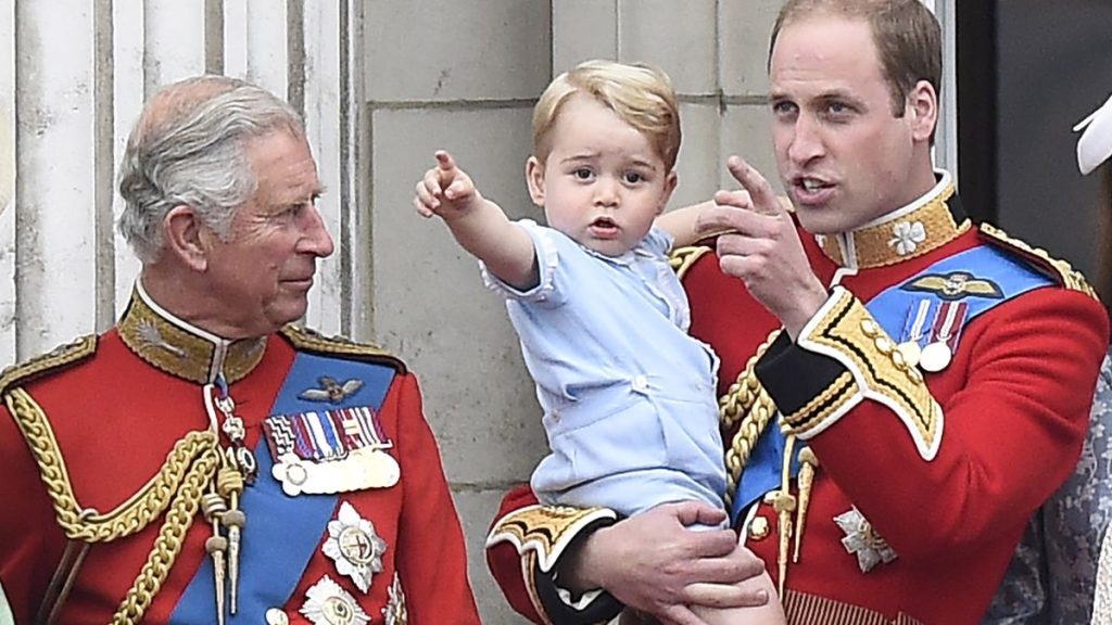 First time “Trooping the Color” by William and George