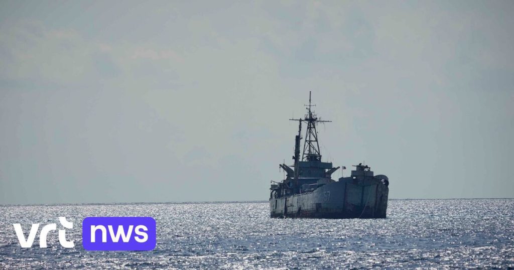 Chinese and Filipino ships have clashed in the hotly contested South China Sea