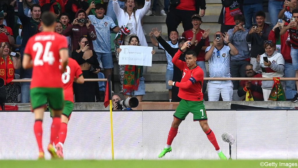 Two goals with his wooden left hand: Cristiano Ronaldo is ready to excel again in the European Championship