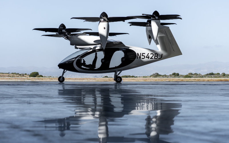 Flying taxi between Spain and Morocco