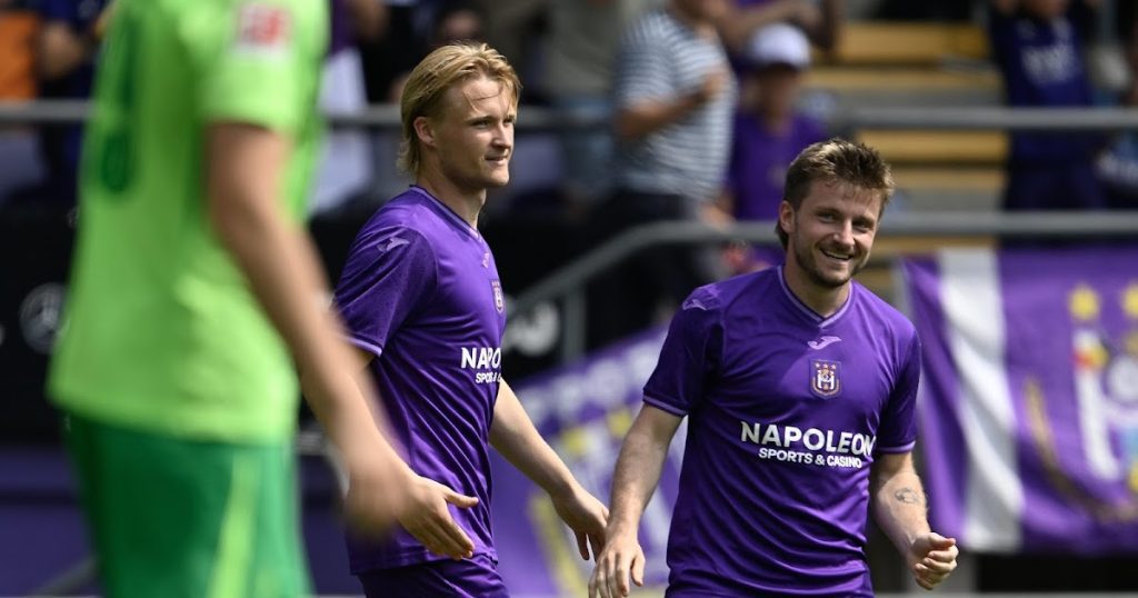 Substitutes make the difference for Anderlecht in official match against Wolfsburg, but above all there is a big concern