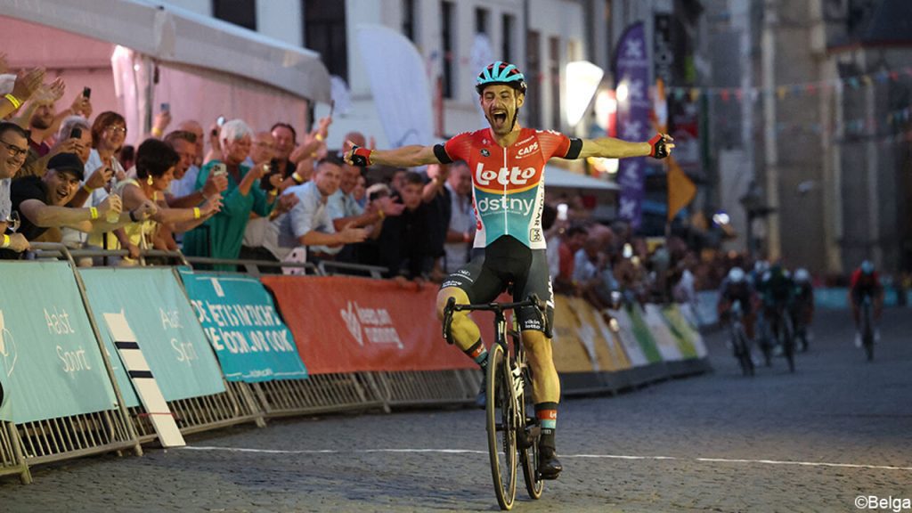 Victor Campenaerts consolidated his Tour stage victory with a post-Tour criterium win in Aalst.