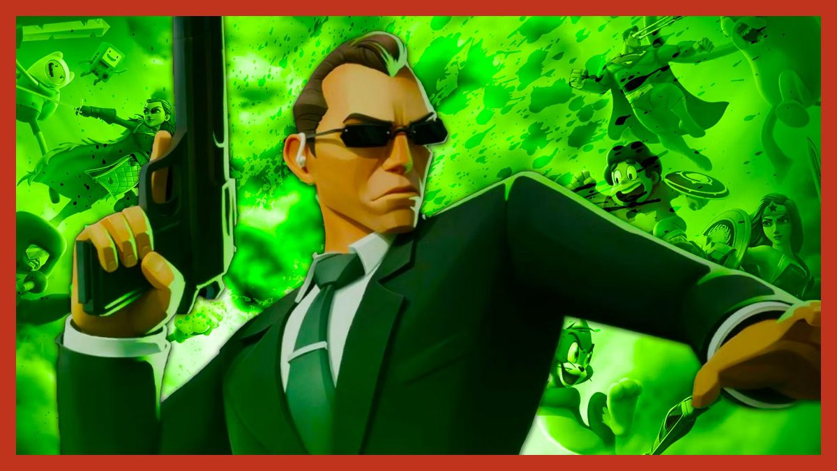 Agent Smith MultiVersus Matrix