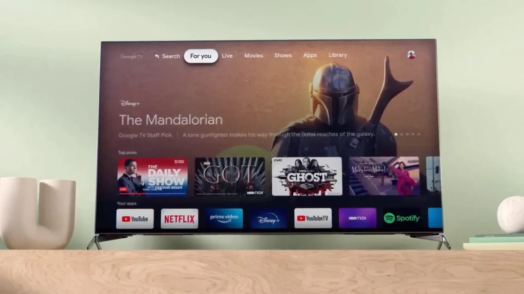 Google TV will stop selling and renting movies and TV shows