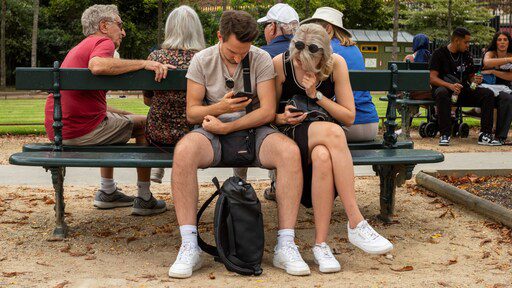 On vacation without a smartphone: 