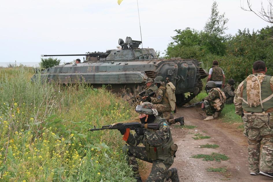 Police investigate incident surrounding Ukrainian Azov Battalion in Ganshurin