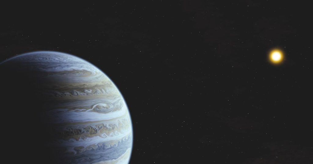 James Webb images ancient, cold super-Jupiter