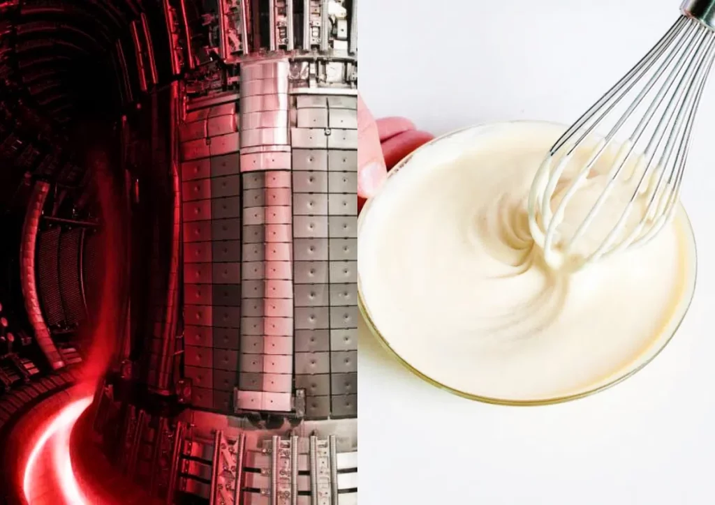 Mayonnaise may play key role in nuclear fusion development