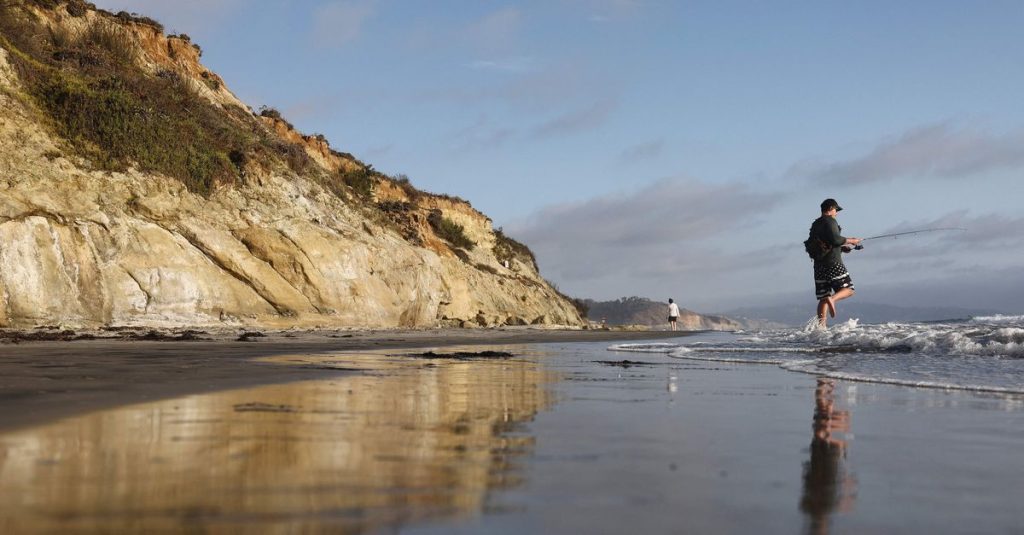 With a little electricity, sand collects, which can help protect the coast.